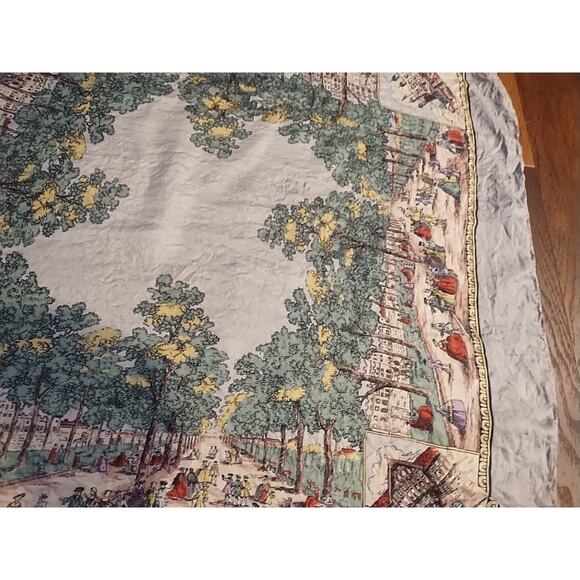 Liberty of London Scarf colonial print ladies gentlemen square 26 x 27 gray red - Picture 5 of 10